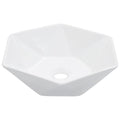 Vidaxl wastafel 41x36,5x12 cm keramiek wit