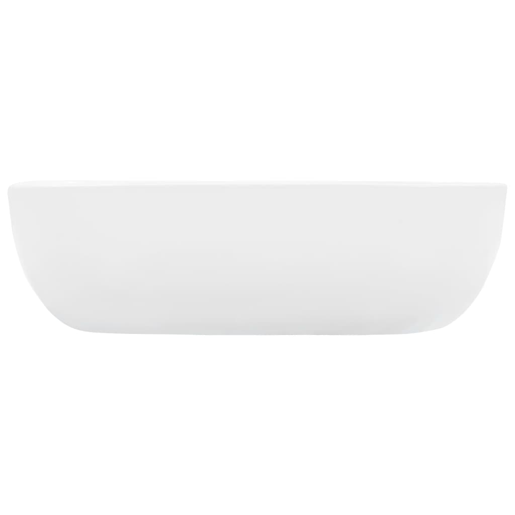 VIDAXL WASCHBECKEN 45,5X32X13 CM Keramik Weiß