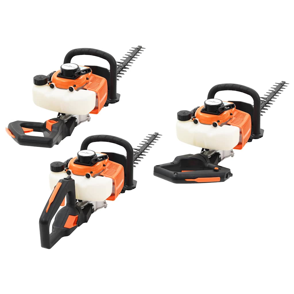Vidaxl heggenschaar op benzine 722 mm oranje en zwart
