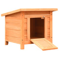 VidaXL Katzenhaus 50x46x43,5 cm Massives Kiefern- und Tannenholz
