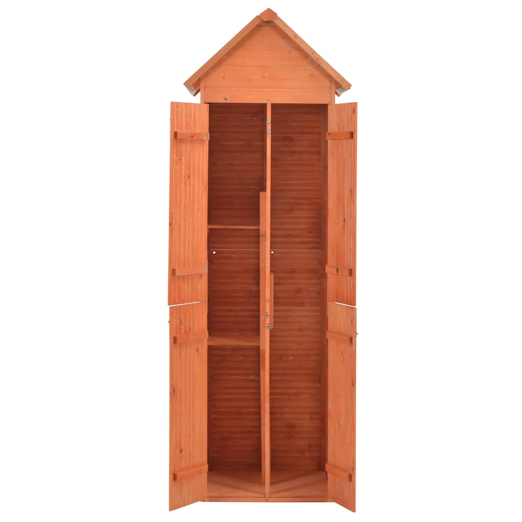 VidaXL Gartenaufbewahrung 71x60x213 cm Holz