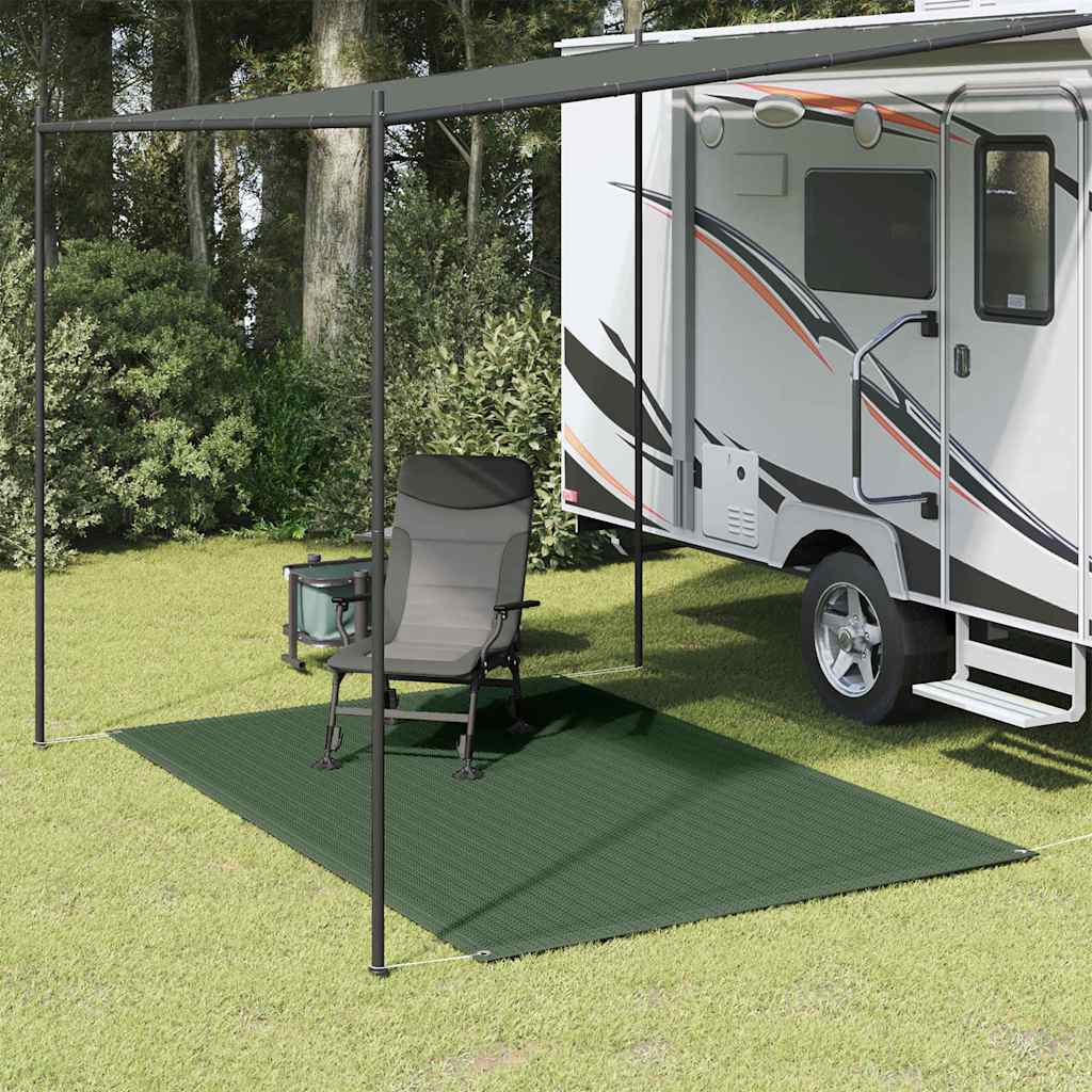 VidaXL Zeltmatte 250x300 cm HDPE Grün
