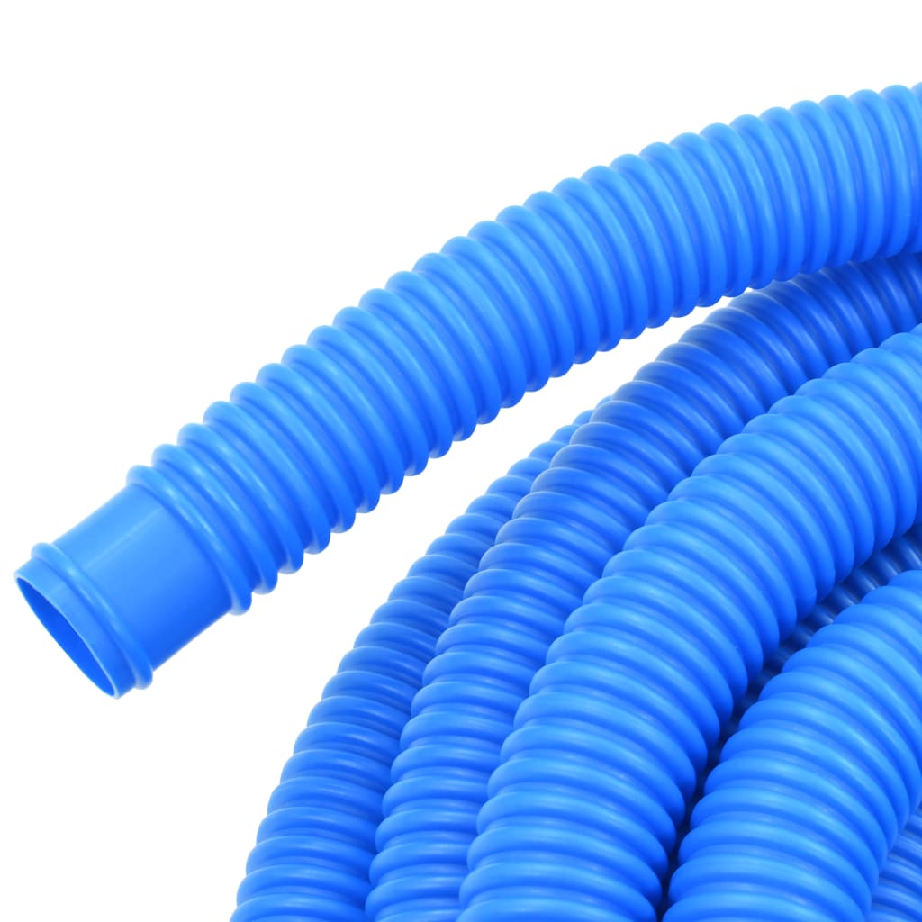 VidaXL Schwimmbadschlauch 32 mm 6,6 m Blau