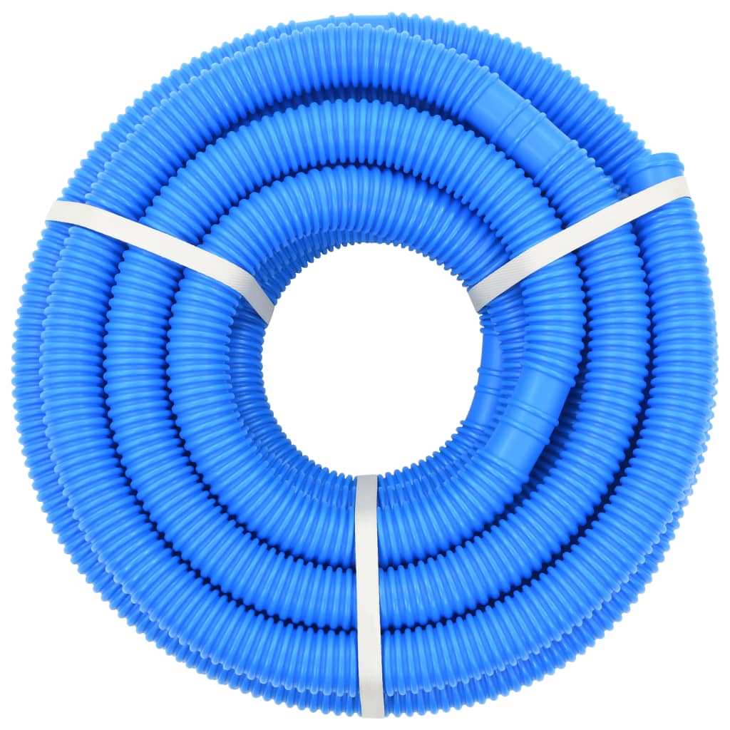 VidaXL Schwimmbadschlauch 32 mm 12,1 m Blau