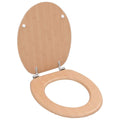 VidaXL WC-Sitz mit Deckel aus Bambus und MDF