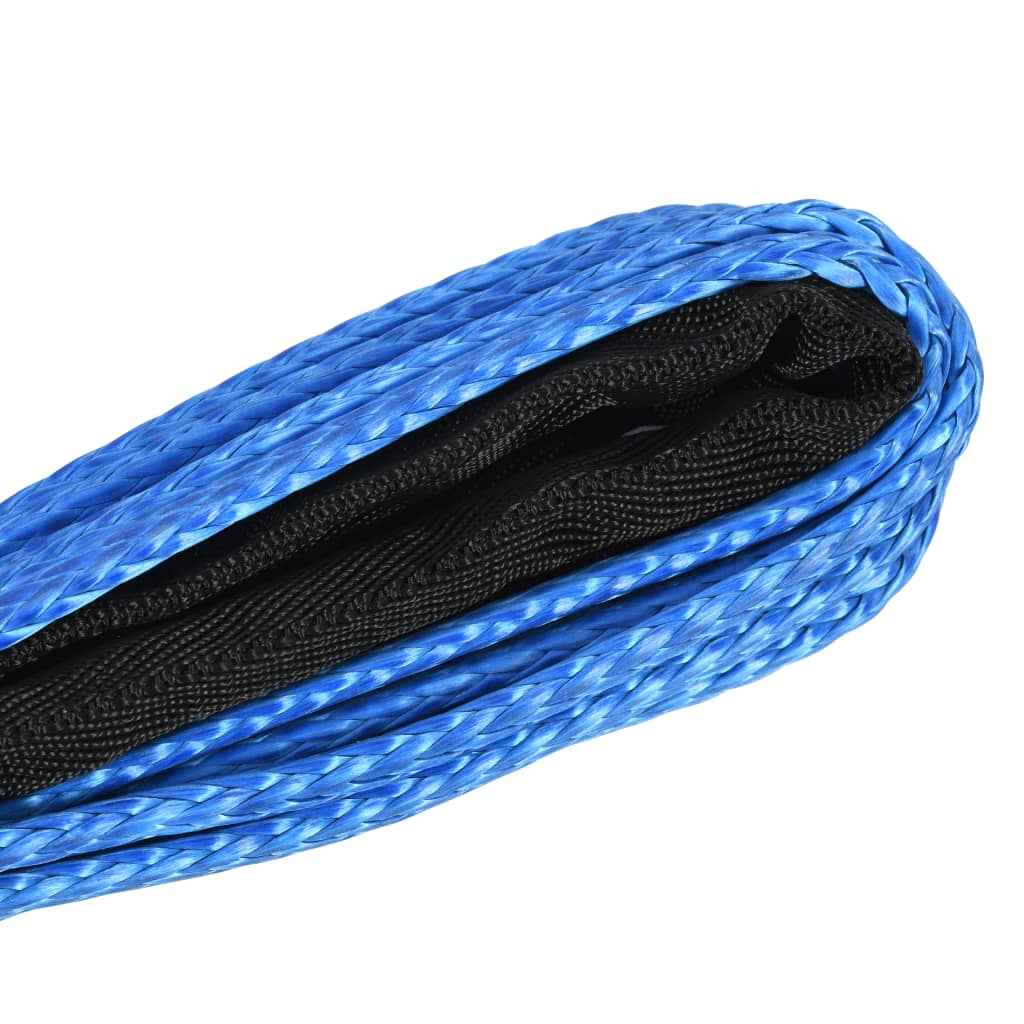 VidaXL Seilwindenkabel 9 mm x 26 m Blau