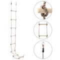 VidaXL Seilleiter 290 cm Holz