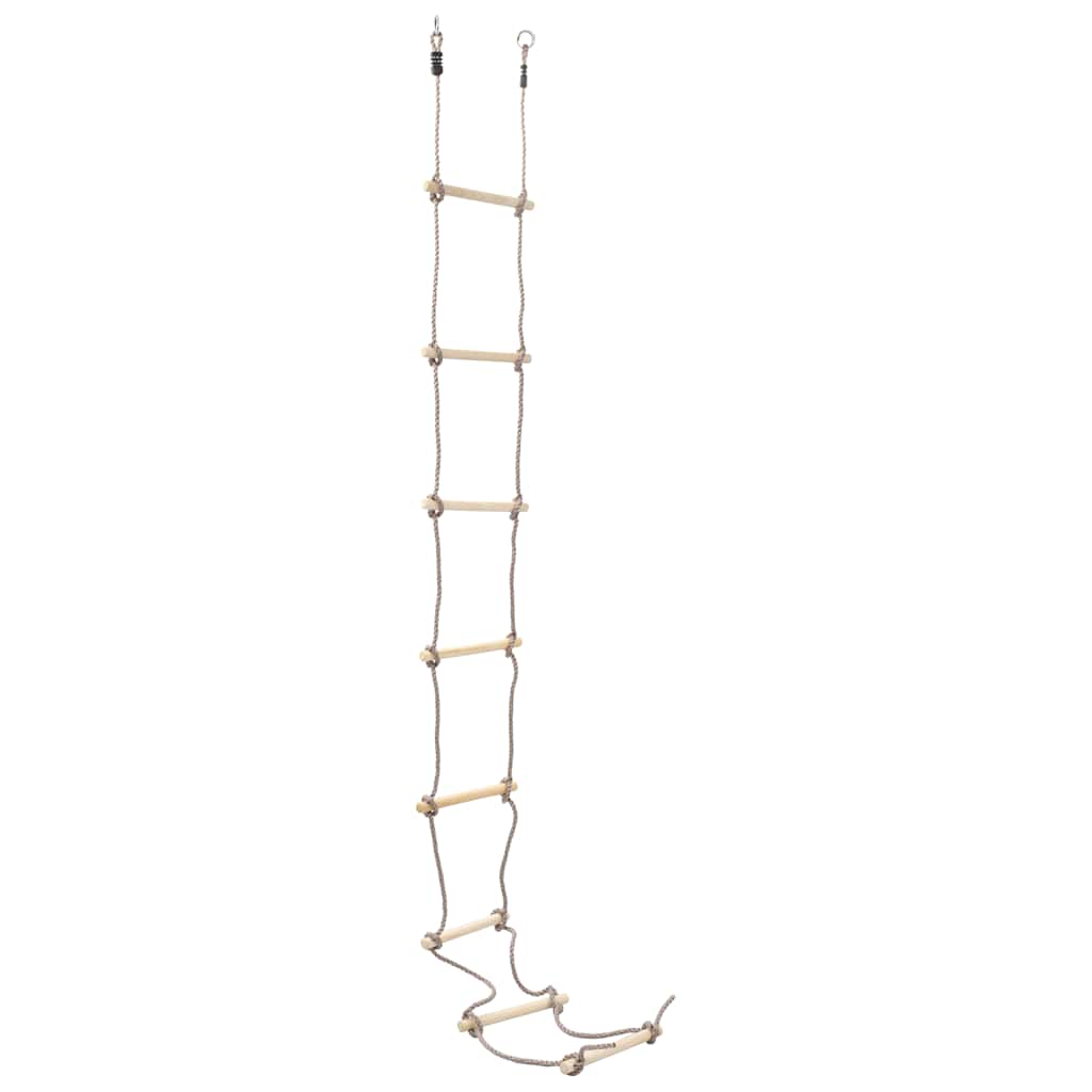 VidaXL Seilleiter 290 cm Holz