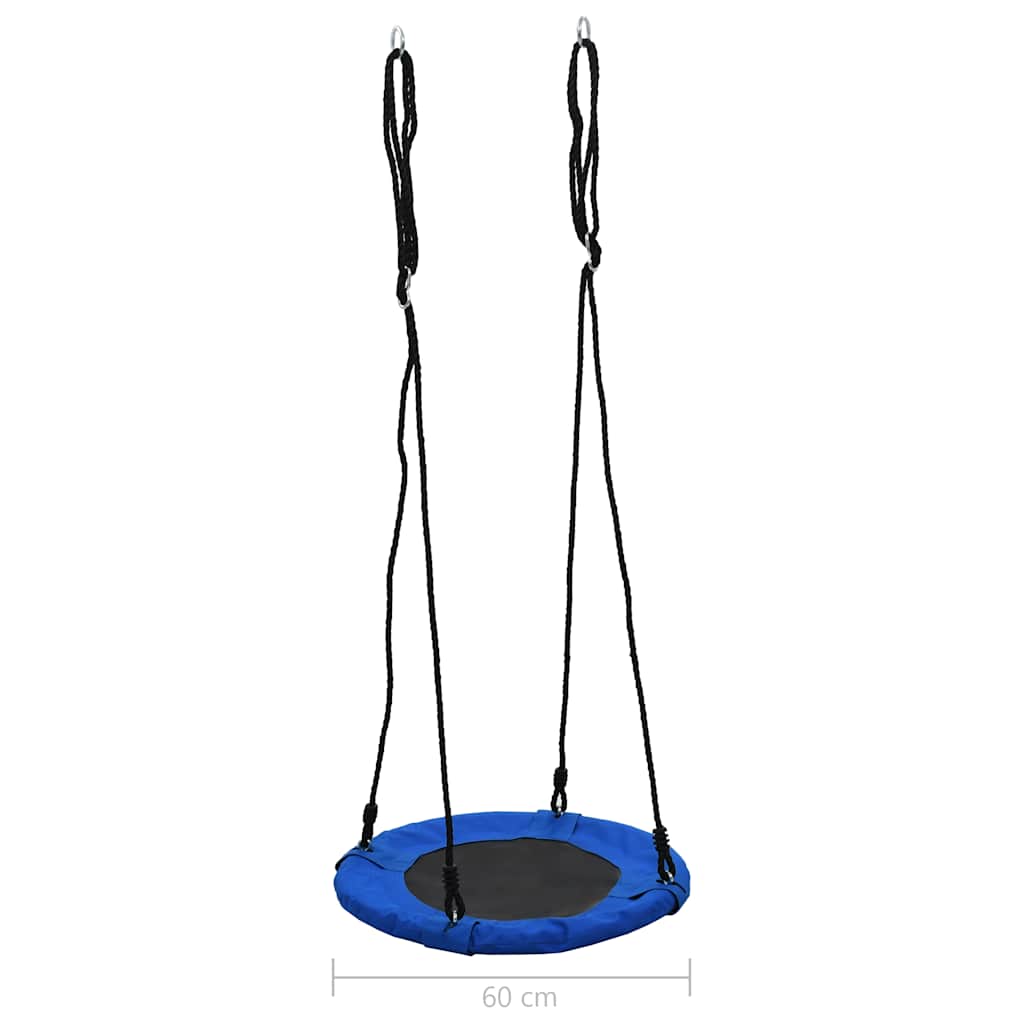 VidaXL Schaukel 100 kg 60 cm blau