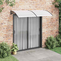 VIDAXL - Tür Banach 200x100 cm PC Schwarz