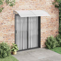 Vidaxl deurluifel 200x100 cm pc grijs