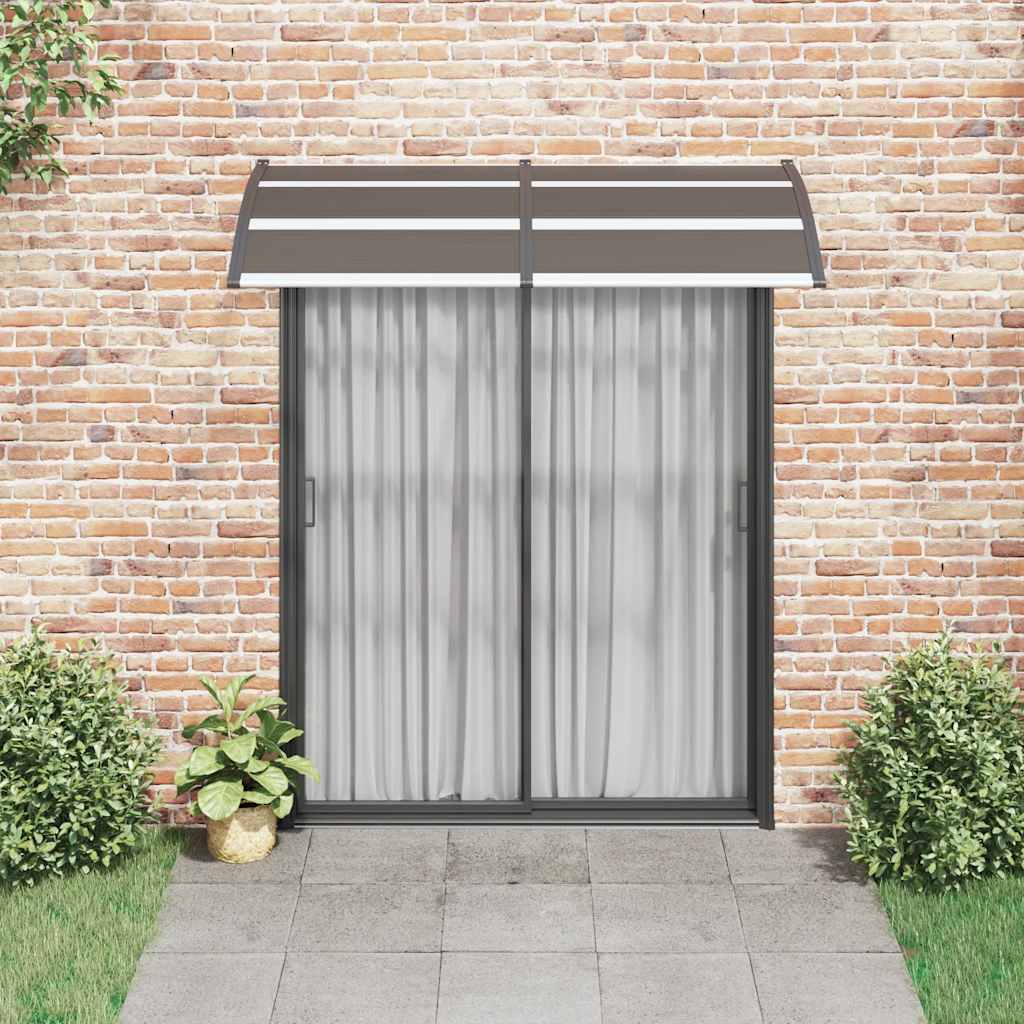 VIDAXL - Tür Banach 200x100 cm PC Schwarz