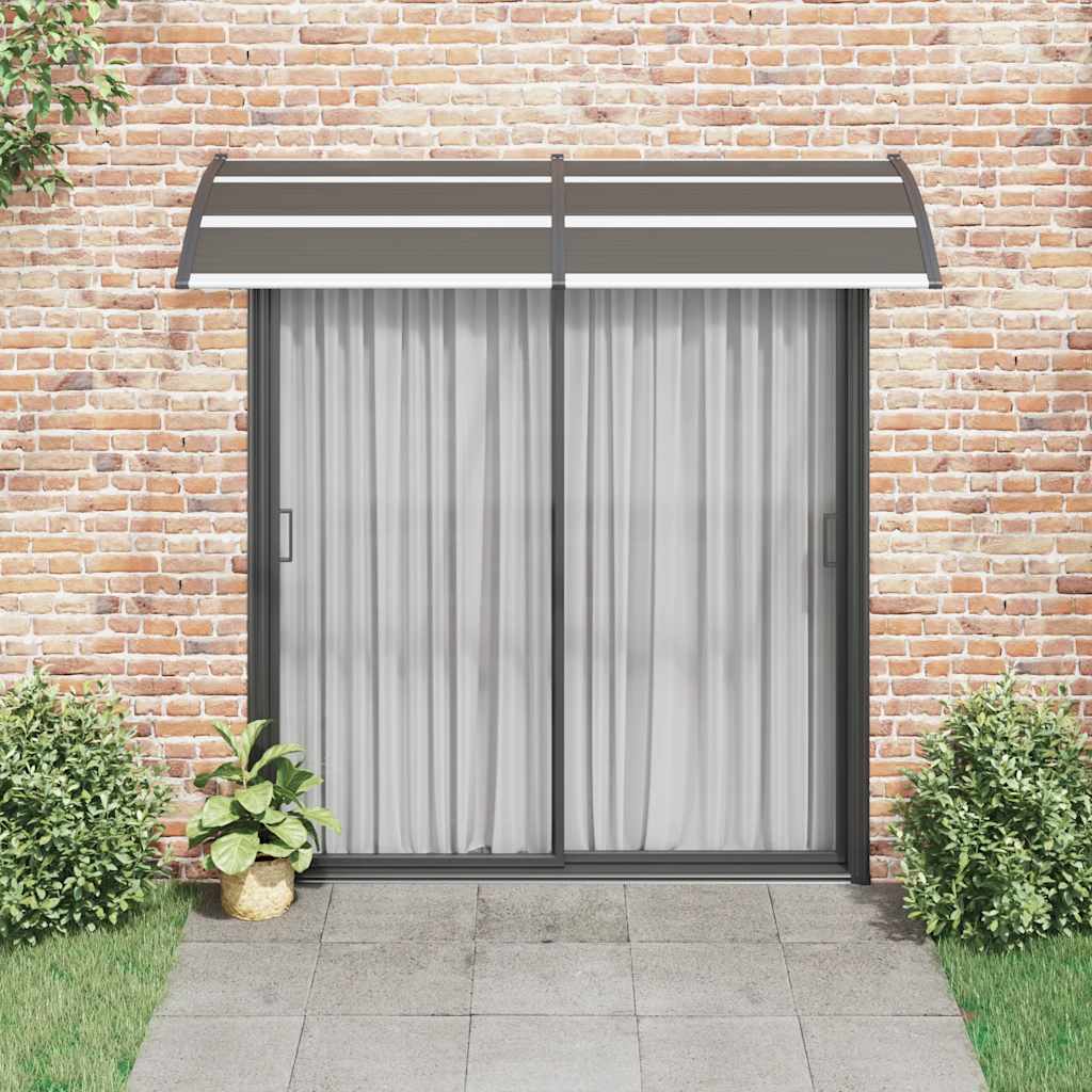 VIDAXL - Tür Banach 240x100 cm PC Schwarz