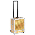 Vidaxx Schminkwagen 35x29x45 cm Aluminium goldfarben