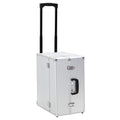 VidaXL Pilotwagen 47x39x27 cm Aluminium silberfarben