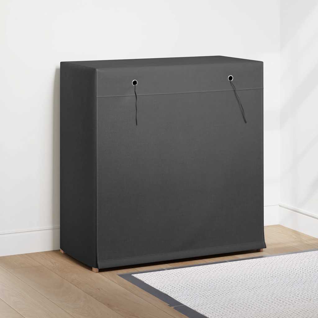 VidaXL Schuhschrank mit Abdeckung 79x40x80 cm Stoff Grau