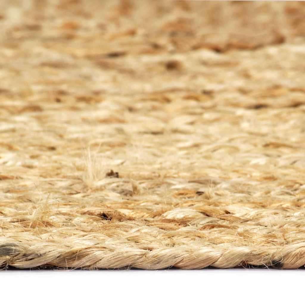Vidaxl vloerkleed handgemaakt 80x160 cm jute naturel