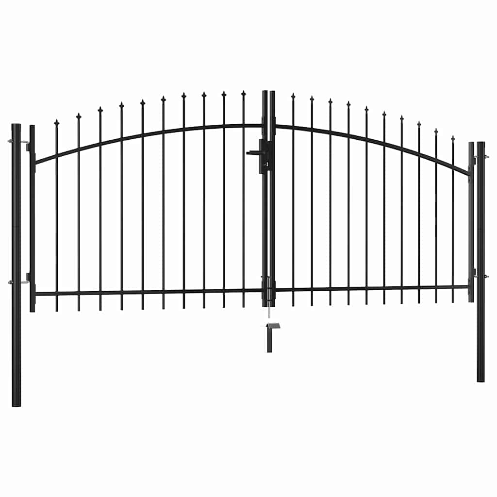 VidaXL HEK Port Doppeltür mit Speeren-Top 300x150 cm