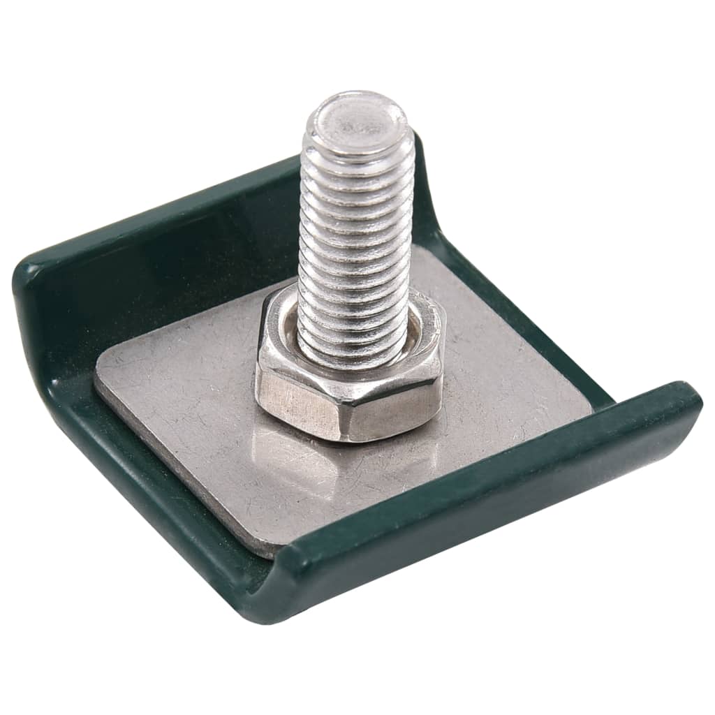 VidaXL Grid Mat Connector 25 Sets Grün