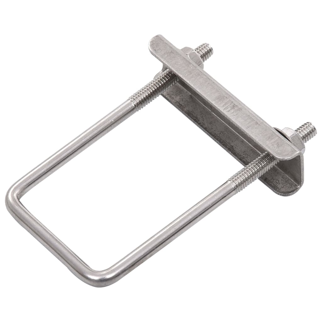 VidaXL U-Verbindung für Zaunpfosten, 25 Sets, 60 x 40 mm
