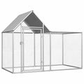 Vidaxx Hühnerauslauf 2x1x1,5 m verzinkter Stahl