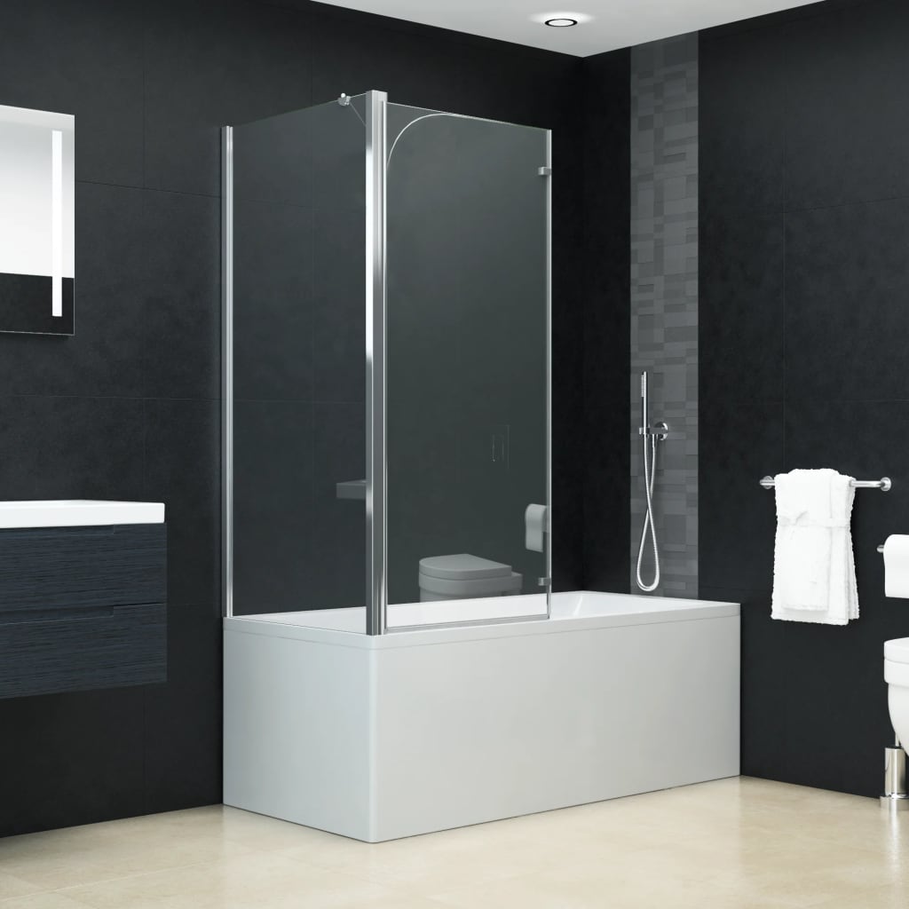 VIDAXL - Duschfaltwand 120x68x130 cm ESG