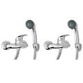 Vidaxl douche mengkraan 2 st