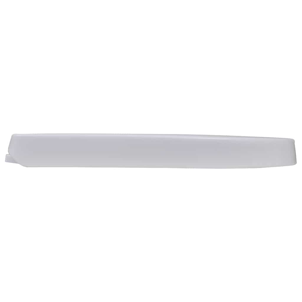 Vidaxl toiletbrillen met soft-close deksels 2 st kunststof wit