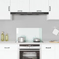 Vidaxl spatscherm keuken 80x40 cm gehard glas wit