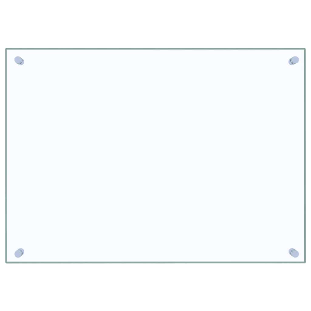 VIDAXL FRIADSEMIND KÜCHE 70x50 cm gehärtetes Glas transparent
