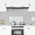 Vidaxl spatscherm keuken 80x40 cm gehard glas transparant