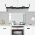 Vidaxl spatscherm keuken 90x60 cm gehard glas transparant