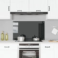 VIDAXL FRAGE SEMBORE KITCHE 100x60 cm termin glass black