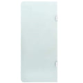 Vidaxl urinoirschot 90x40 cm gehard glas