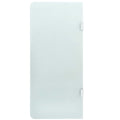 Vidaxl urinoirschot 90x40 cm gehard glas
