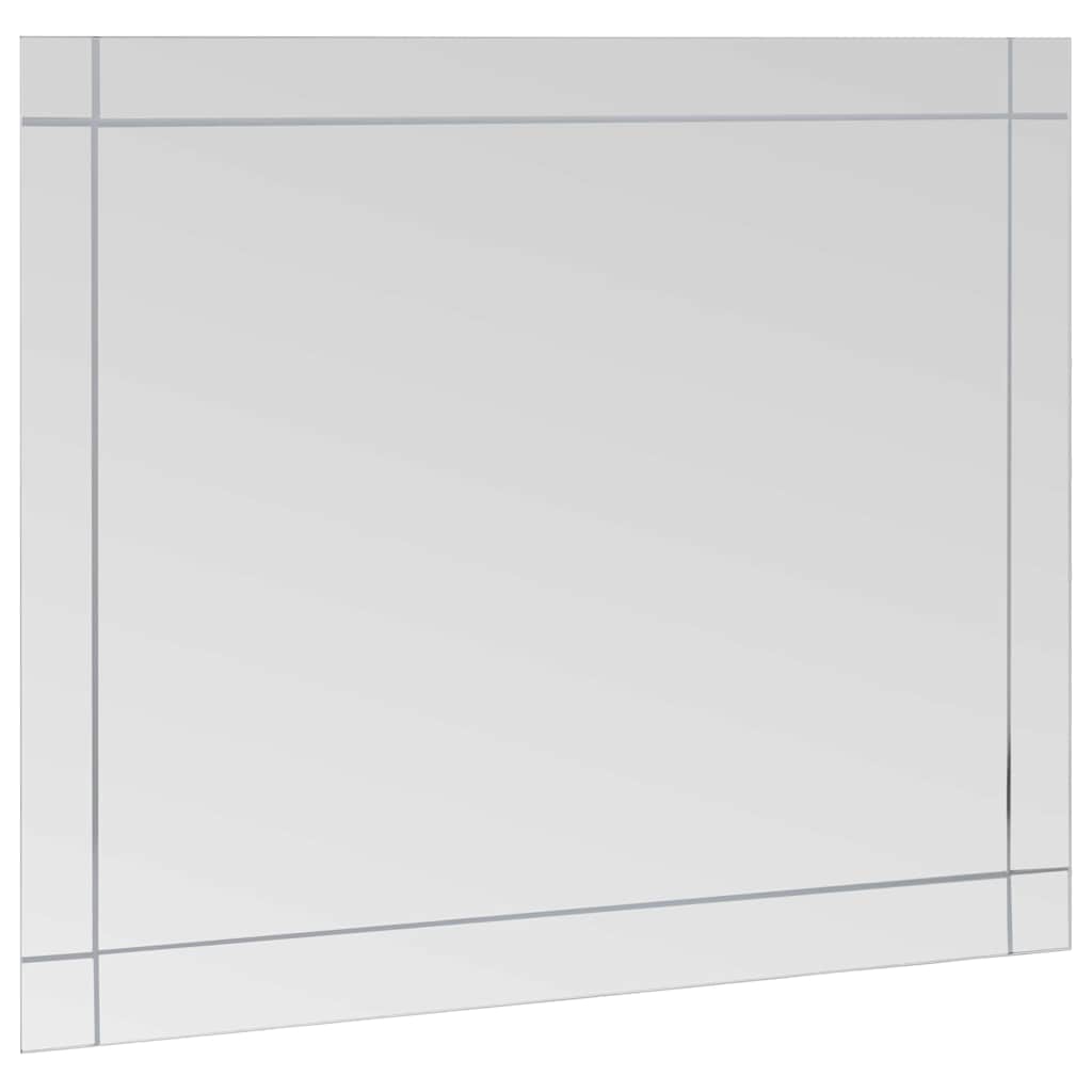 Vidaxl wandspiegel 100x60 cm glas