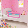 VidaXL Kinderbettgitter 120x42 cm Polyester Rosa