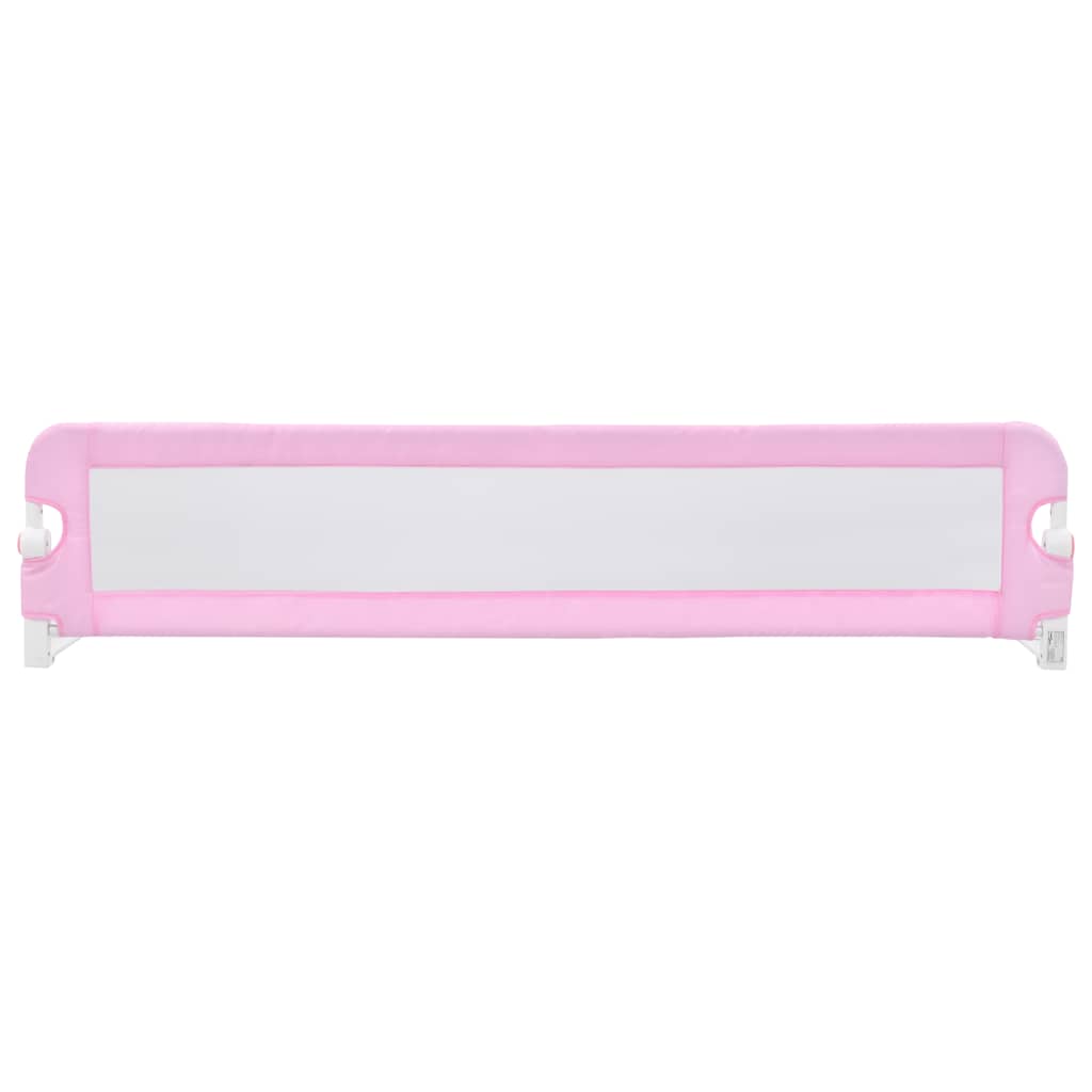 VidaXL Kinderbettgitter 180x42 cm Polyester Rosa