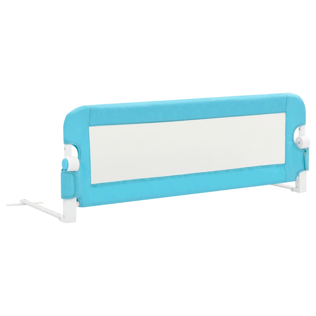 VidaXL Kinderbettgitter 120x42 cm Polyester Blau
