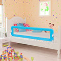 VidaXL Kinderbettgitter 120x42 cm Polyester Blau