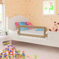 Vidaxl bedhekje peuter 120x42 cm polyester taupe