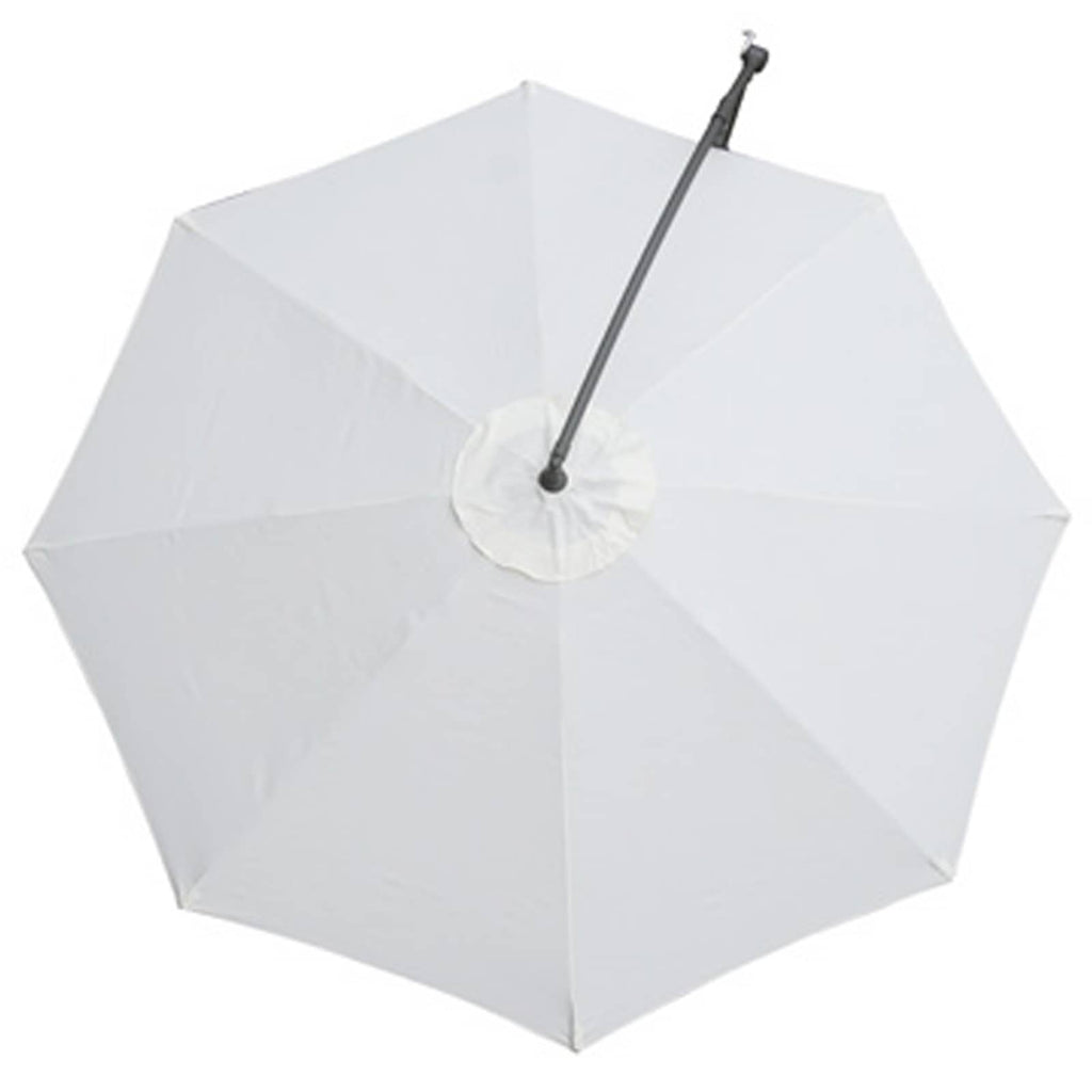 Vidaxl hangende zonneparasol wit