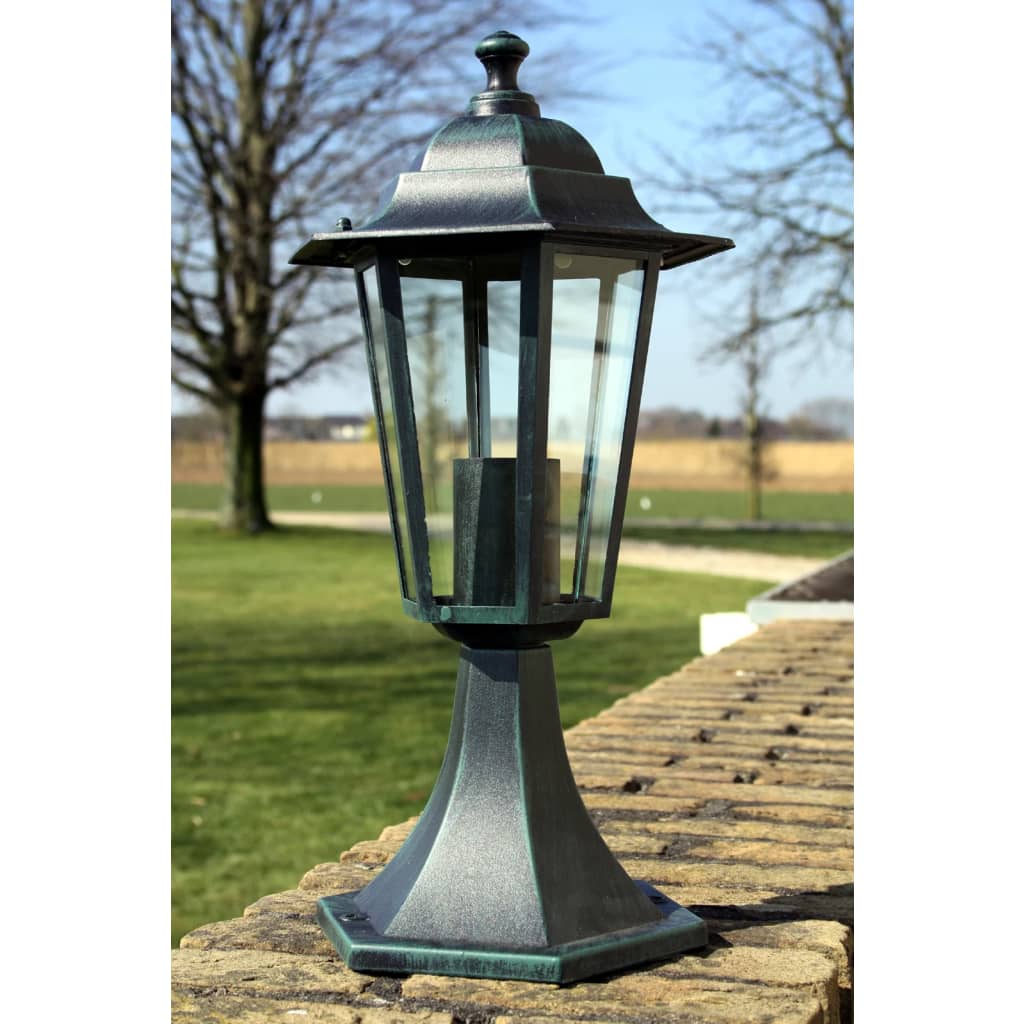 VidaXL Gartenlaterne Preston 41 cm Grün