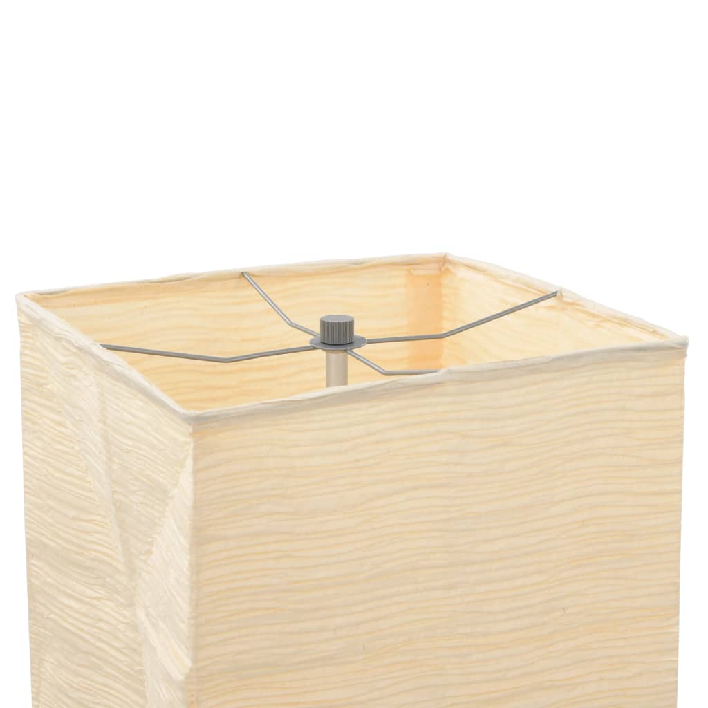 VidaXL Stehleuchte mit Papierlampenschirm, 135 cm