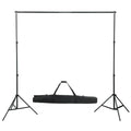 Vidaxl achtergrondsysteem telescopisch 155-300 cm