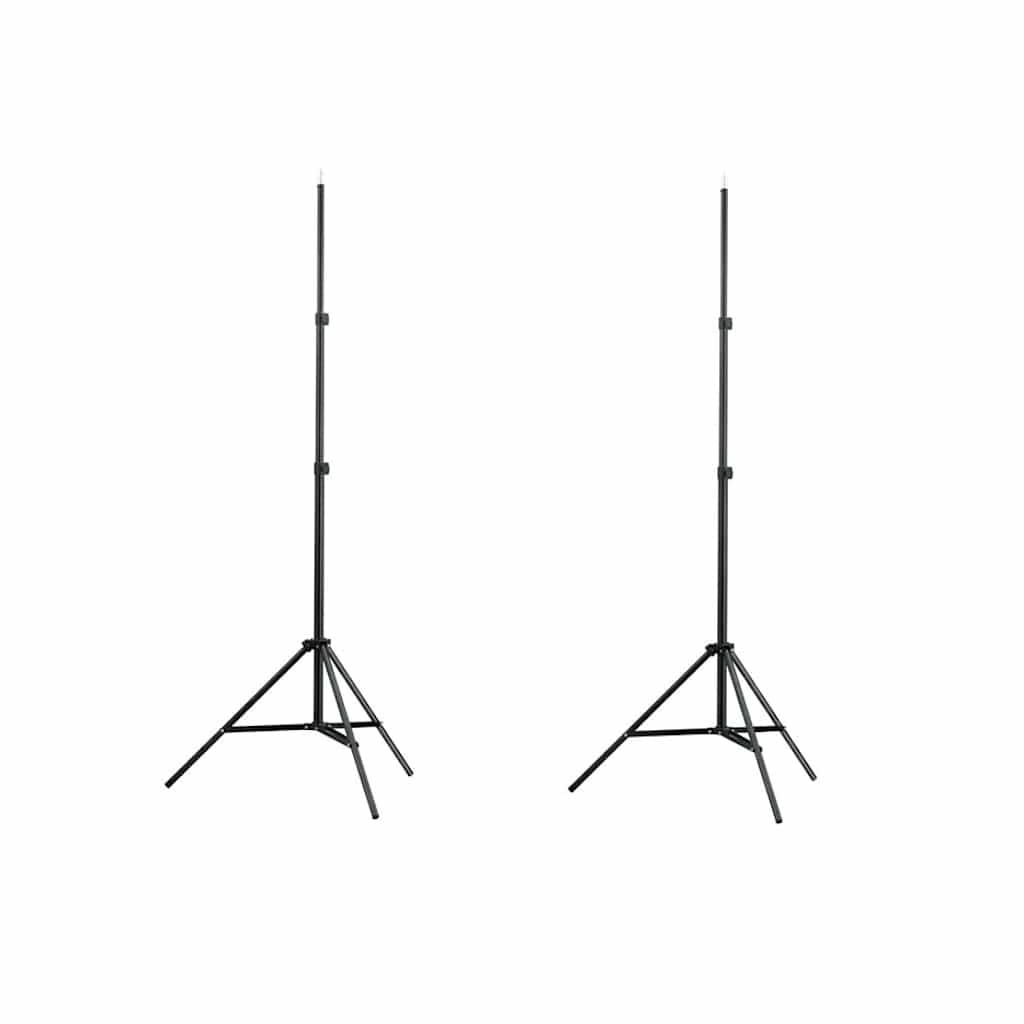 Vidaxl lampstatief 78-210 cm 2 st