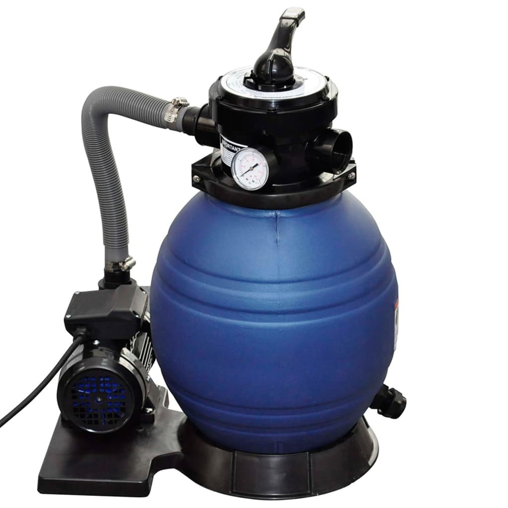 VidaXL Sandfilterpumpe 400 W 11000 l/h