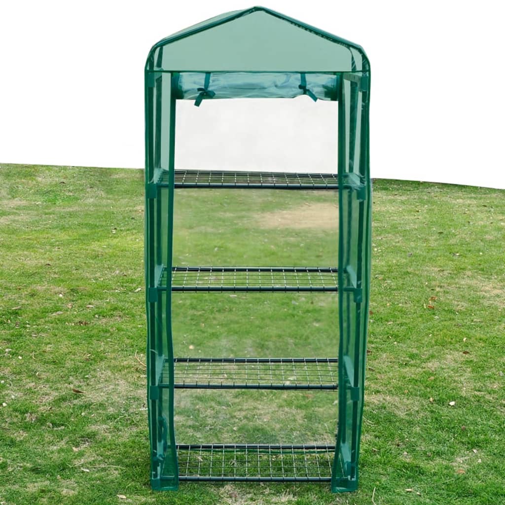 VidaXL Gartenregal mit 4 Ablagen