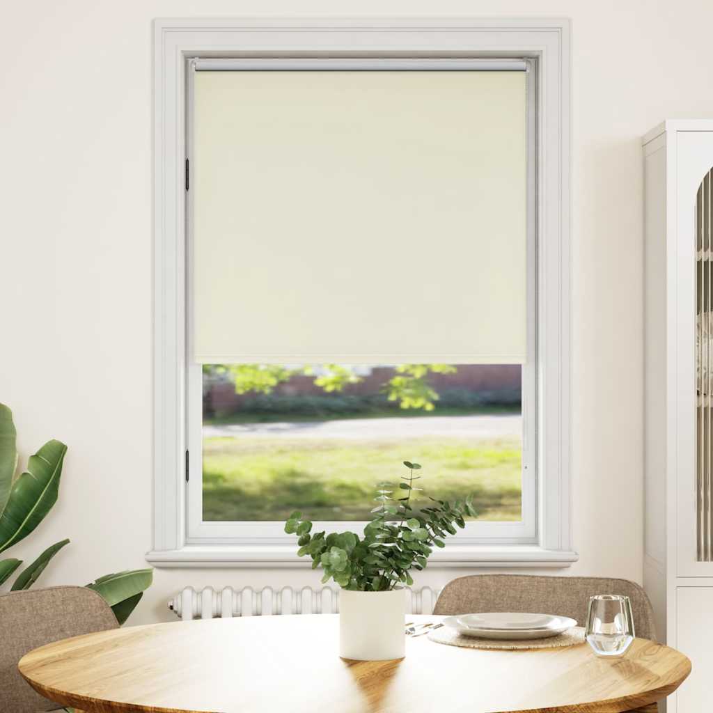 VidaXL Verdunkelungsrollo 80 x 175 cm Creme