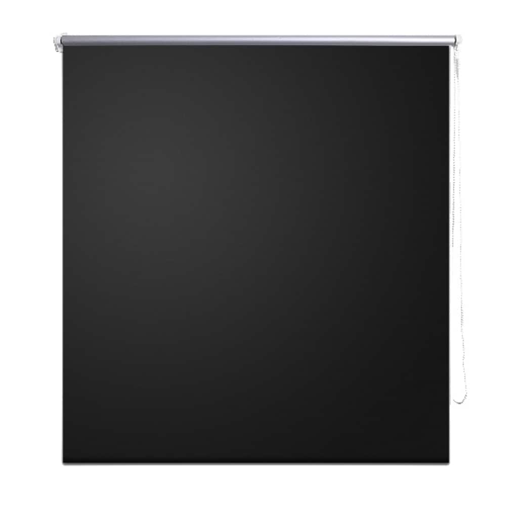 VidaXL Verdunkelungsrollo 100 x 175 cm Schwarz